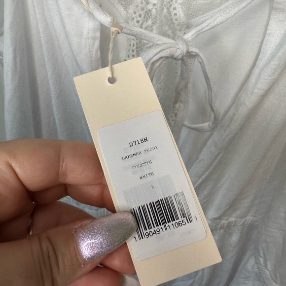 Eberjey Colette dreamer lace teddy L - Picture 7 of 9